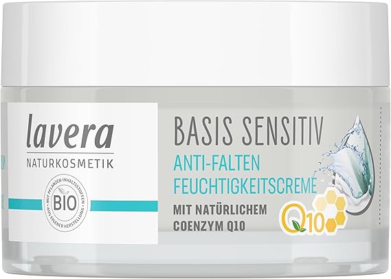 Lavera: Bases Sensitiv Anti-Falten Feuchtigkeitscreme Q10 (50 ml)