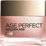 L'Oréal Paris Crema de Día Fortificante de Rosas Age Perfect Golden Age, Antiflacidez y Luminosidad. Para Pieles Maduras y Apagadas. Reaviva el tono rosado. 50 ml