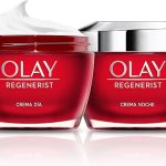 Olay Regenerist Crema Facial De Día y Noche, Pack x 2 Uds, Fórmula Con Ácido Hialurónico Vitamina B3 Y Niacinamida, 24H De Hidratación, 100 ml ( 2x 50 ml)