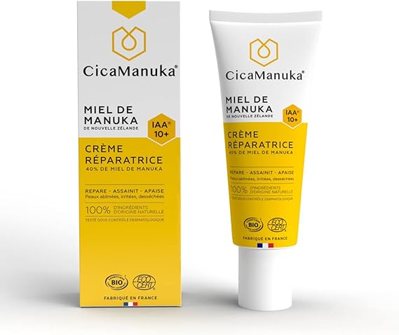 CICAMANUKA - Crema reparadora con miel de Manuka IAA10+ - 40ml