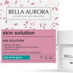 BELLA AURORA - Skin Solution 50ml, Crema Hidratante Facial de Día, Piel Mixta-Grasa, Anti-Edad y Anti-Manchas, Tratamiento Facial Hidratante, con Complejo Multi-Vitamínico