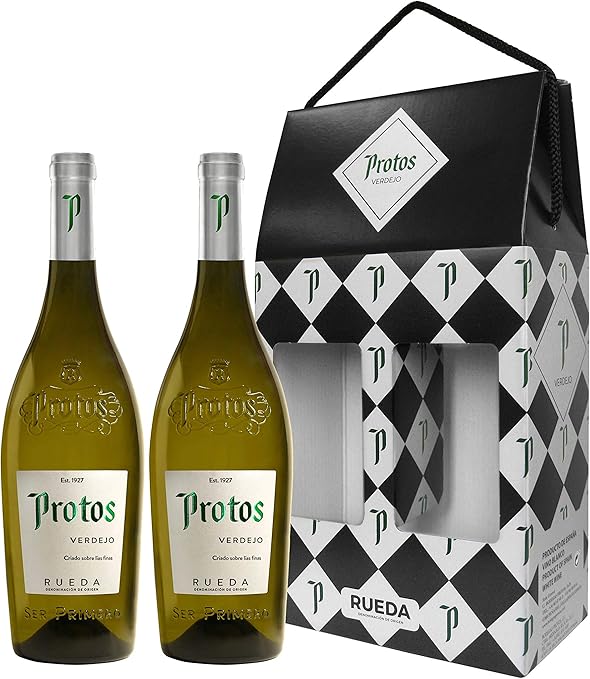 Protos Verdejo, Estuche Vino Blanco 2 botellas 75cl