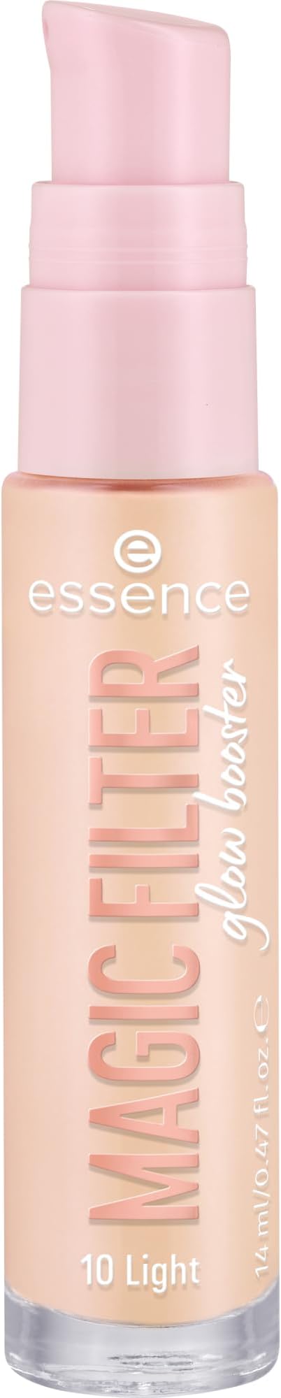 Esence Magic Filter Glow Booster Base, n.º 10, nude, nutritivo, efecto colorante, suave, natural, radiante, vegano, sin perfume, sin alcohol, sin parabenos, 1 unidad (14 ml)