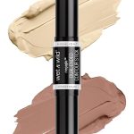 Wet n Wild - MegaGlo Dual-Ended Contour Stick - Iluminador y Contouring, Barra con Dos Extremos - Textura Fundente, Para Definir, Esculpir y Destacar lo Mejor de Ti - Light/Medium - 1 Unidad