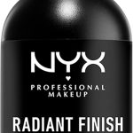 NYX Professional Makeup Spray fijador Makeup Setting Spray, Larga duración, Ligero, Fórmula vegana, Acabado radiante, 1.69 Fl Oz / 50 ml