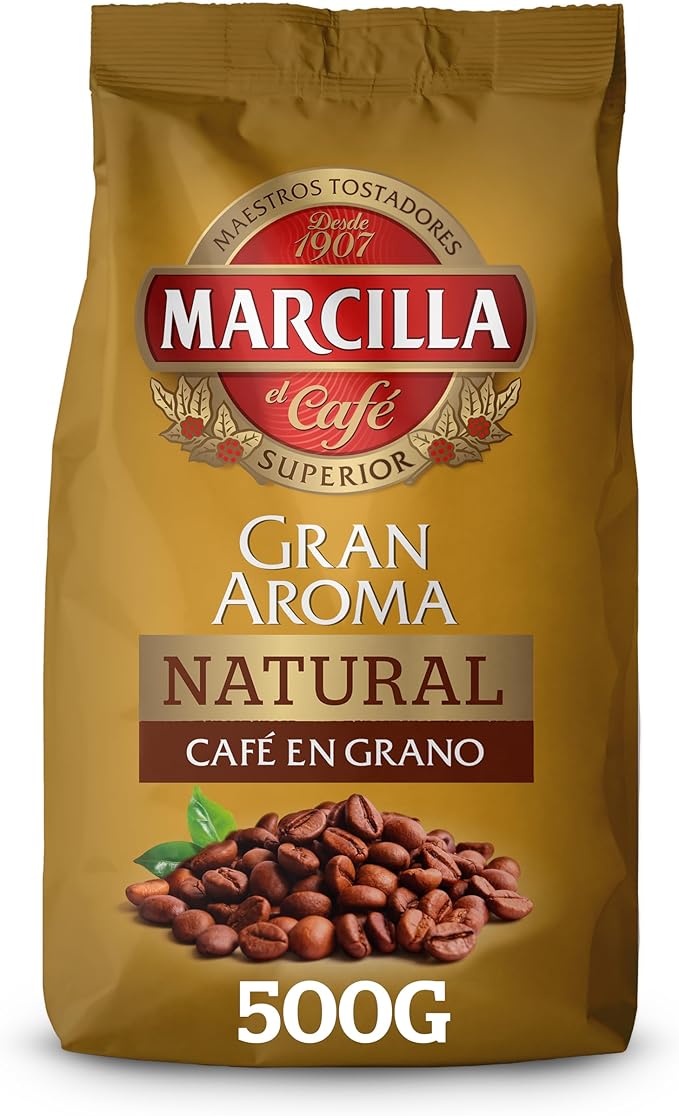 Marcilla Gran Aroma Café en Grano Natural | 500g