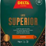 Delta Cafés Lote Superior - Café en Grano - Cuerpo y Sabor Duradero - Sutil Acidez y Aroma Energético - 1 Kg