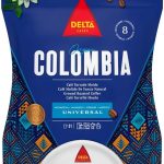 Delta Cafés Bio Origen Colombia - Café Molido Certificado - Notas Suaves y Aterciopeladas con Leves Matices Cítricos - 220 g