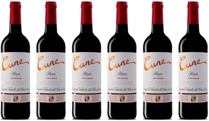 Cune Vino Tinto - Paquete de 6 x 750 ml - Total: 4500 ml