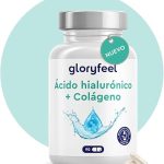 Colágeno + Ácido hialurónico 90 Cápsulas - Con Vitamina C natural + Biotina + Zinc + Selenio + Extracto de bambú - Para la piel, articulaciones, los huesos y el cabello - Suministro para +1 mes