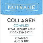 Colágeno Ácido Hialurónico Q10 - Hidrolizado Puro - Articulaciones Piel + Vitaminas C A D B12 + Zinc - 60 cápsulas - Nutralie (Sin colorantes)