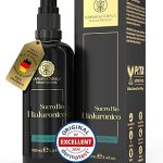 Sérum Ácido Hialurónico altamente dosificado • 100ml +Vit E & B5 • Sérum Facial 7 veces ✓ 100% Vegano y Bio ✓ Concentrado Anti-Envejecimiento ✓ Sérum Antiarrugas ✓ Made in Germany