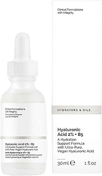 The Original Ordinary Hyaluronic Acid 2% + Vitamina B5, Serum Ácido Hialurónico, 30ml Face Serum