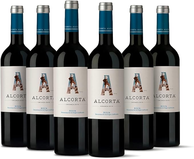 Alcorta Audaz Crianza Pack 6 botellas D.O.Ca Rioja Vino - 750 ml