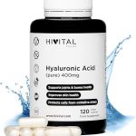 Ácido Hialurónico puro 400 mg | 120 cápsulas veganas (Suministro para 4 meses) | Alta dosis, concentración y biodisponibilidad que mantiene los cartílagos, articulaciones, huesos y piel sanos