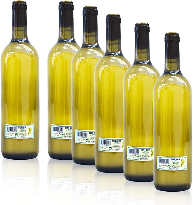 Pack 6 Botellas Vino Turbio Gallego 75 Cl. - Vino Blanco Túrbio Gallego -