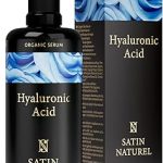 Serum Facial Acido Hialuronico Orgánico 100ml - Hidratante, Antiarrugas, Antimanchas Vegano - Piel, Cara y Contorno de Ojos - Crema Hidratante Facial Mujer - Serum Acido Hialuronico - Satin Naturel