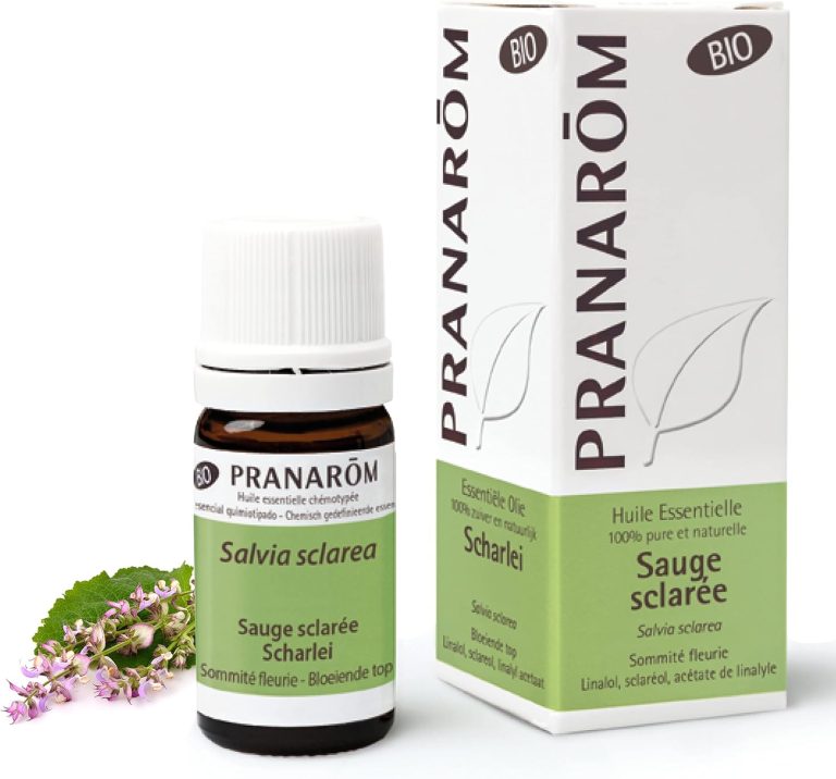 PRANAROM - Salvia Romana - Aceite Esencial - Salvia Sclarea - 5ml