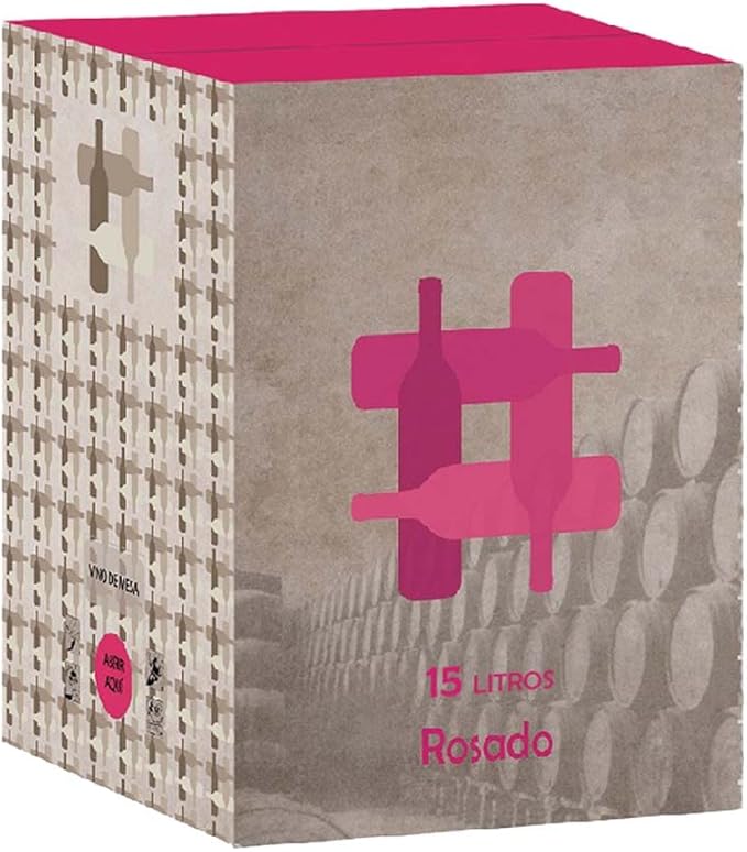 Vino Rosado Bag in Box de 15L