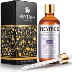 HEYTREE Aceite Esencial de Lavanda 100ml Aceite ideal para el cuidado de la piel, baño y ducha, humidificador, difusor - profunda fragancia floral