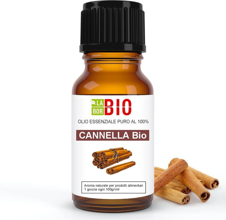 Canela hojas Bio Aceite Esencial 100% Puro 10 ml - Uso Alimentario Terapeutico Cosmetico Aromaterapia - Laborbio