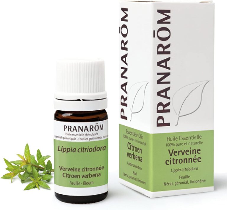 PRANAROM, Aceite Esencial, Hierbaluisa Hoja, 5 ml